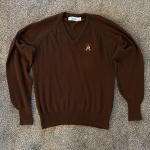IBM Country Club V-Neck Sweater L